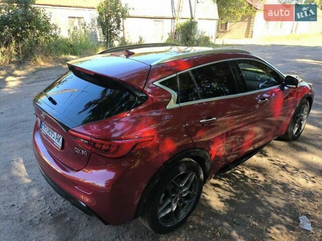 Червоний Інфініті QX30, об'ємом двигуна 2 л та пробігом 140 тис. км за 17890 $, фото 3 на Automoto.ua