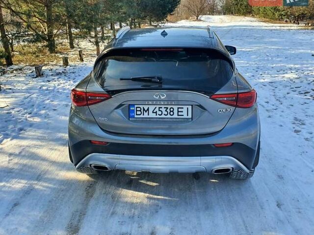 Сірий Інфініті QX30, об'ємом двигуна 1.99 л та пробігом 123 тис. км за 18300 $, фото 2 на Automoto.ua