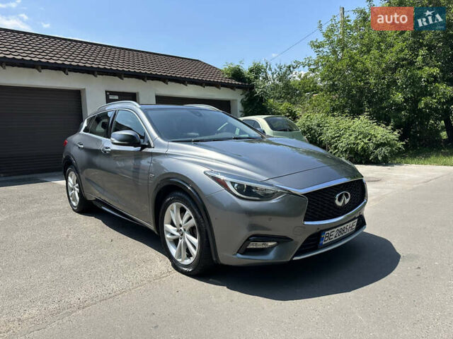 Серый Инфинити QX30, объемом двигателя 1.99 л и пробегом 152 тыс. км за 15600 $, фото 1 на Automoto.ua