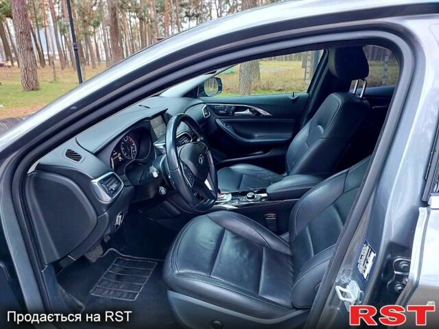 Серый Инфинити QX30, объемом двигателя 2 л и пробегом 71 тыс. км за 16399 $, фото 4 на Automoto.ua