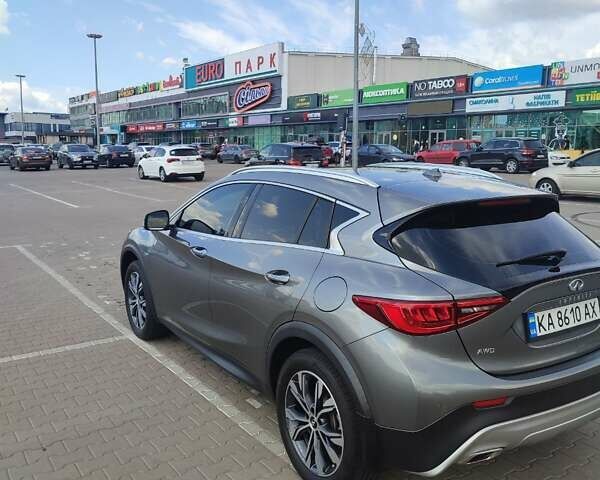 Серый Инфинити QX30, объемом двигателя 1.99 л и пробегом 49 тыс. км за 19500 $, фото 24 на Automoto.ua