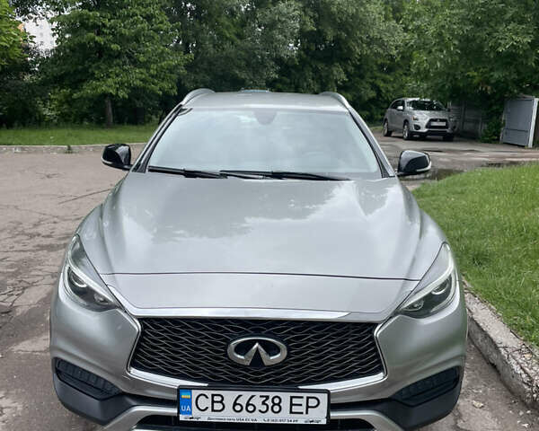 Сірий Інфініті QX30, об'ємом двигуна 1.99 л та пробігом 105 тис. км за 17500 $, фото 1 на Automoto.ua