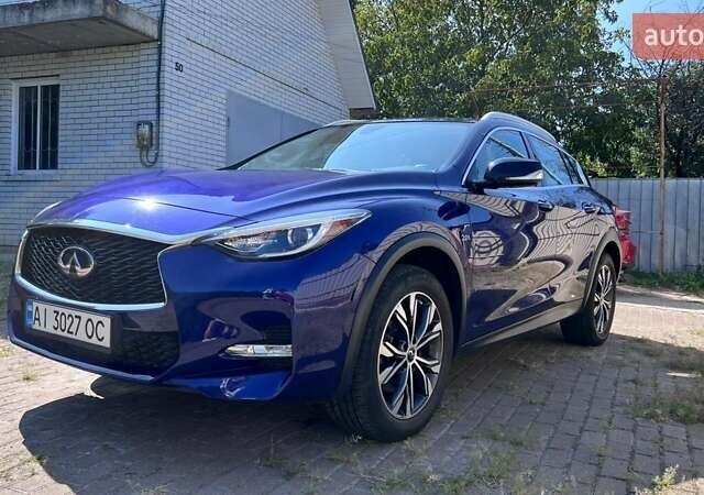 Синий Инфинити QX30, объемом двигателя 1.99 л и пробегом 47 тыс. км за 19500 $, фото 8 на Automoto.ua