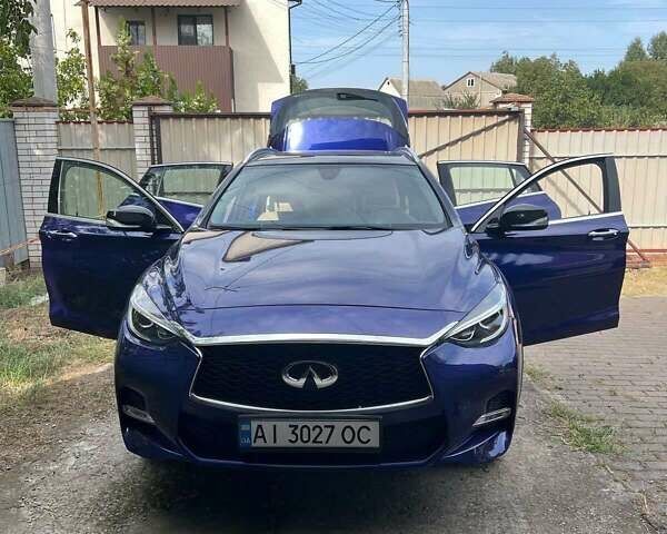 Синий Инфинити QX30, объемом двигателя 1.99 л и пробегом 47 тыс. км за 19500 $, фото 15 на Automoto.ua