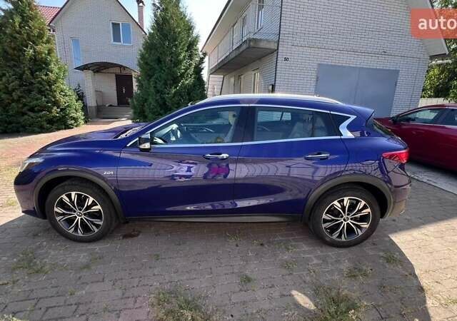 Синий Инфинити QX30, объемом двигателя 1.99 л и пробегом 47 тыс. км за 19500 $, фото 14 на Automoto.ua