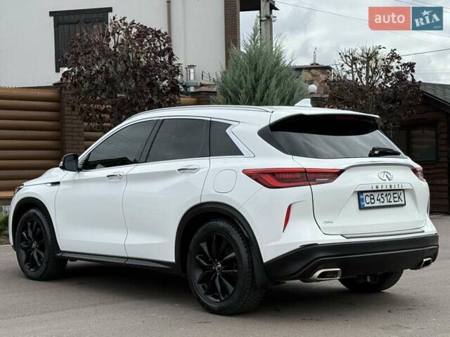 Белый Инфинити QX50, объемом двигателя 2 л и пробегом 77 тыс. км за 19498 $, фото 24 на Automoto.ua