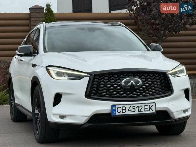 Белый Инфинити QX50, объемом двигателя 2 л и пробегом 77 тыс. км за 19498 $, фото 14 на Automoto.ua