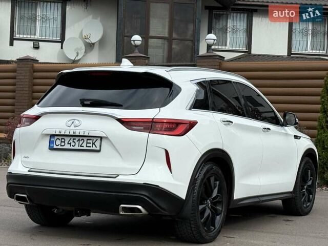 Белый Инфинити QX50, объемом двигателя 2 л и пробегом 77 тыс. км за 19498 $, фото 36 на Automoto.ua