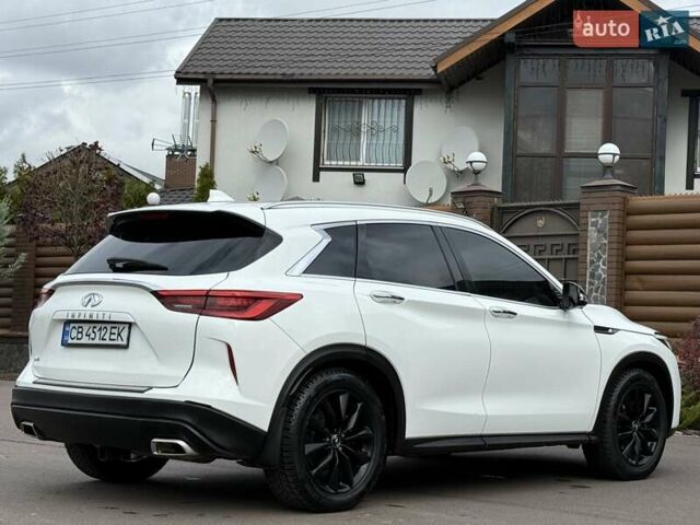 Белый Инфинити QX50, объемом двигателя 2 л и пробегом 77 тыс. км за 19498 $, фото 40 на Automoto.ua