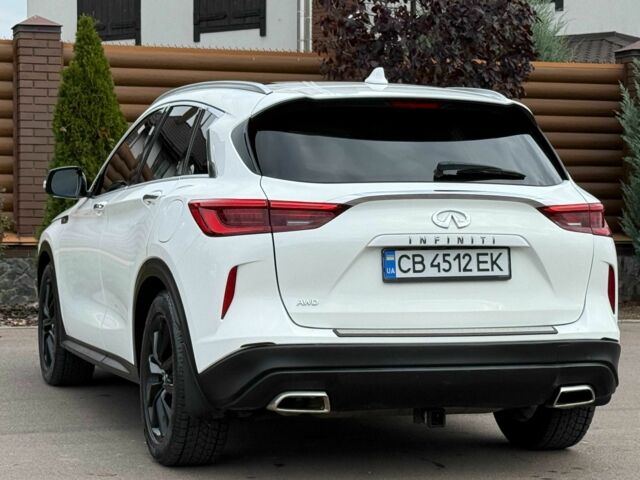 Белый Инфинити QX50, объемом двигателя 2 л и пробегом 77 тыс. км за 19500 $, фото 6 на Automoto.ua