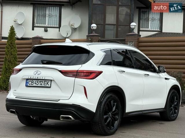 Белый Инфинити QX50, объемом двигателя 2 л и пробегом 77 тыс. км за 19498 $, фото 37 на Automoto.ua