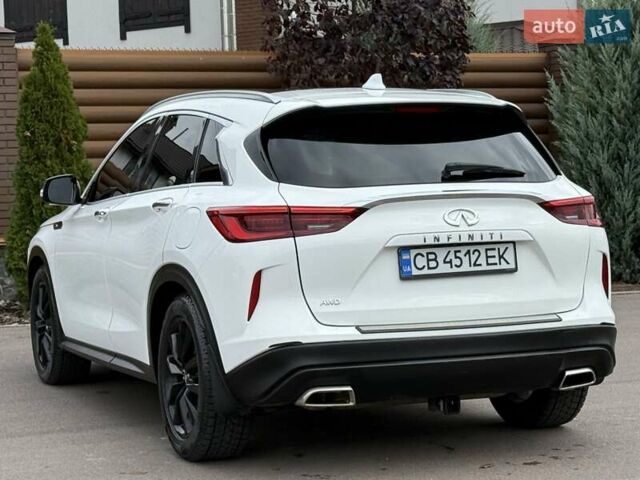 Белый Инфинити QX50, объемом двигателя 2 л и пробегом 77 тыс. км за 19498 $, фото 28 на Automoto.ua