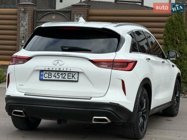 Белый Инфинити QX50, объемом двигателя 2 л и пробегом 77 тыс. км за 19498 $, фото 33 на Automoto.ua