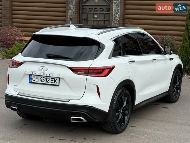 Белый Инфинити QX50, объемом двигателя 2 л и пробегом 77 тыс. км за 19498 $, фото 41 на Automoto.ua