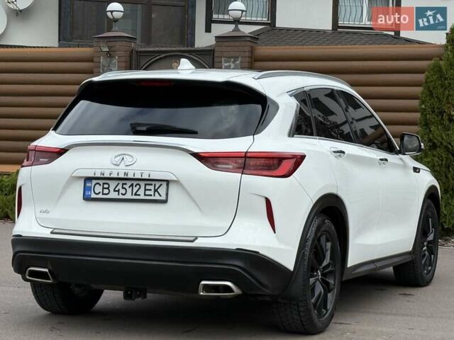 Белый Инфинити QX50, объемом двигателя 2 л и пробегом 77 тыс. км за 19498 $, фото 34 на Automoto.ua