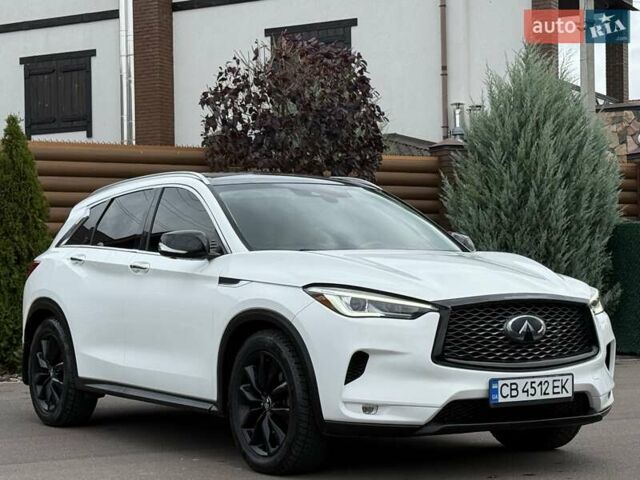 Белый Инфинити QX50, объемом двигателя 2 л и пробегом 77 тыс. км за 19498 $, фото 19 на Automoto.ua