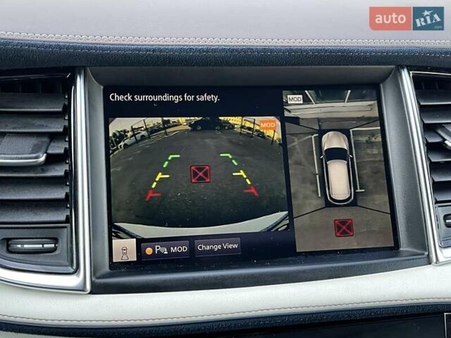 Белый Инфинити QX50, объемом двигателя 1.99 л и пробегом 34 тыс. км за 34999 $, фото 27 на Automoto.ua