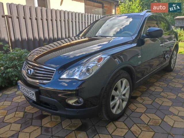 Черный Инфинити QX50, объемом двигателя 2.5 л и пробегом 175 тыс. км за 14699 $, фото 2 на Automoto.ua