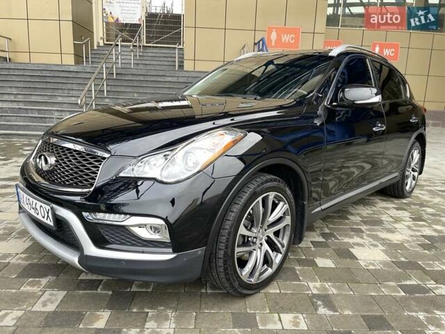 Черный Инфинити QX50, объемом двигателя 3.7 л и пробегом 65 тыс. км за 14650 $, фото 6 на Automoto.ua