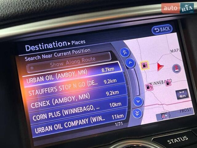 Черный Инфинити QX50, объемом двигателя 3.7 л и пробегом 195 тыс. км за 11800 $, фото 22 на Automoto.ua