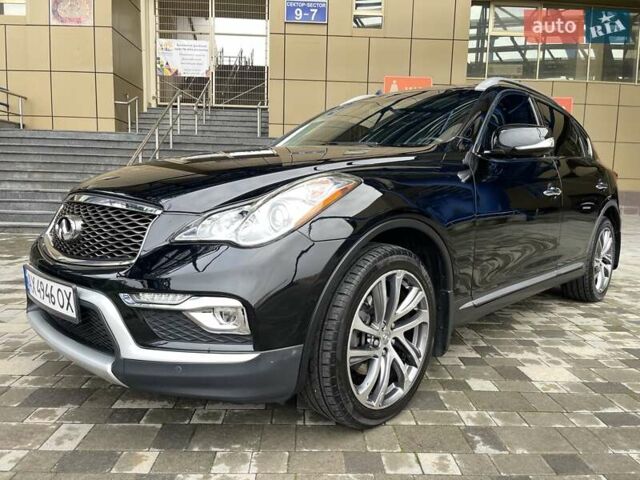 Черный Инфинити QX50, объемом двигателя 3.7 л и пробегом 65 тыс. км за 13999 $, фото 7 на Automoto.ua