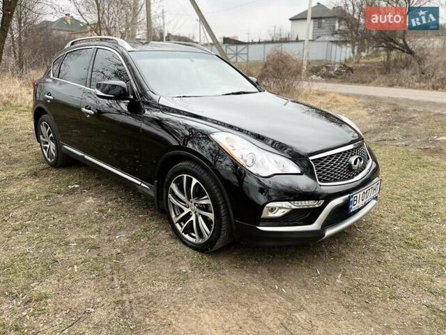 Черный Инфинити QX50, объемом двигателя 3.7 л и пробегом 80 тыс. км за 16999 $, фото 6 на Automoto.ua