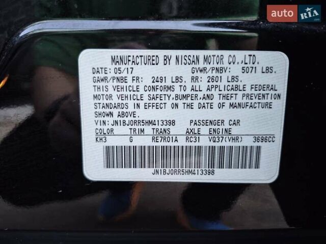 Черный Инфинити QX50, объемом двигателя 3.7 л и пробегом 104 тыс. км за 18700 $, фото 31 на Automoto.ua