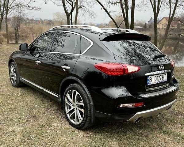 Черный Инфинити QX50, объемом двигателя 3.7 л и пробегом 80 тыс. км за 16999 $, фото 3 на Automoto.ua