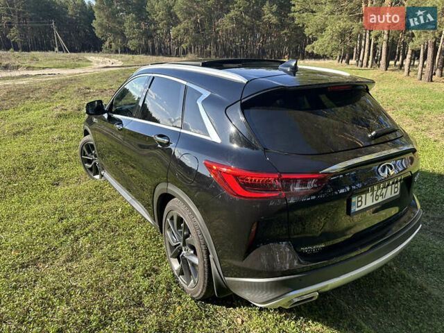 Черный Инфинити QX50, объемом двигателя 2 л и пробегом 108 тыс. км за 27000 $, фото 3 на Automoto.ua