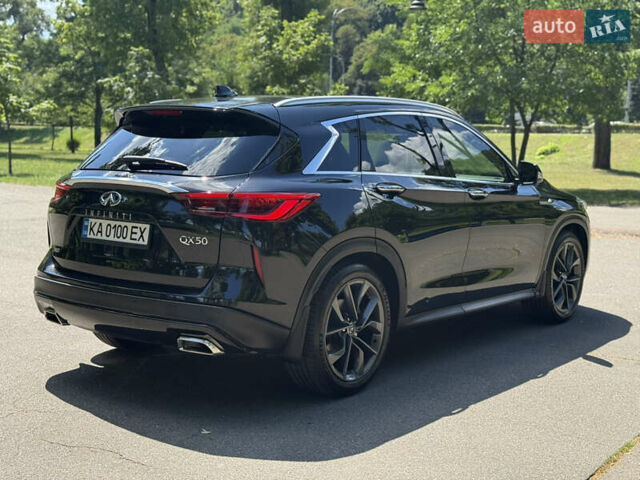 Чорний Інфініті QX50, об'ємом двигуна 1.99 л та пробігом 50 тис. км за 25900 $, фото 14 на Automoto.ua