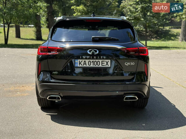 Чорний Інфініті QX50, об'ємом двигуна 1.99 л та пробігом 50 тис. км за 25900 $, фото 15 на Automoto.ua