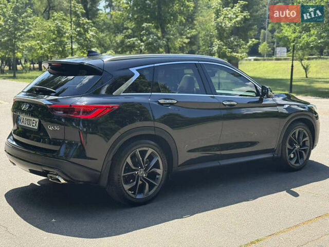 Чорний Інфініті QX50, об'ємом двигуна 1.99 л та пробігом 50 тис. км за 25900 $, фото 12 на Automoto.ua