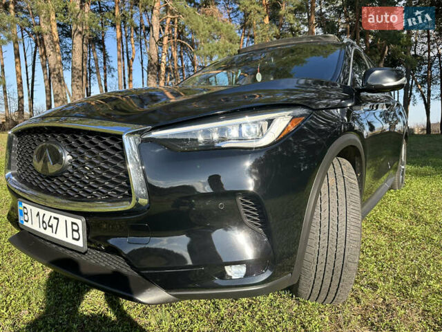 Черный Инфинити QX50, объемом двигателя 2 л и пробегом 108 тыс. км за 27000 $, фото 2 на Automoto.ua
