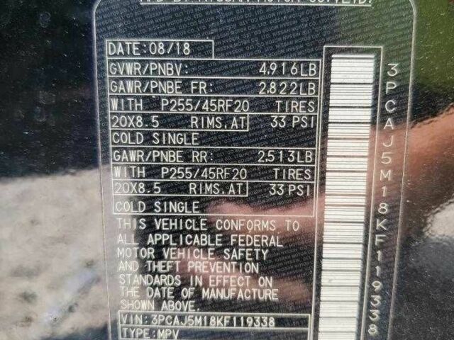 Черный Инфинити QX50, объемом двигателя 0 л и пробегом 140 тыс. км за 7700 $, фото 21 на Automoto.ua