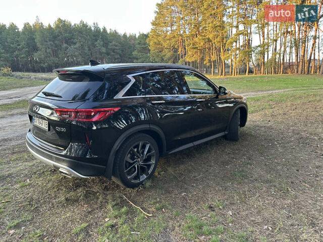 Черный Инфинити QX50, объемом двигателя 2 л и пробегом 108 тыс. км за 27000 $, фото 15 на Automoto.ua