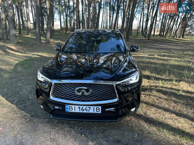 Черный Инфинити QX50, объемом двигателя 2 л и пробегом 108 тыс. км за 27000 $, фото 7 на Automoto.ua