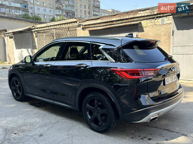 Черный Инфинити QX50, объемом двигателя 2 л и пробегом 155 тыс. км за 23500 $, фото 5 на Automoto.ua