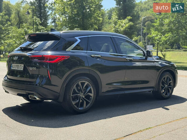 Чорний Інфініті QX50, об'ємом двигуна 1.99 л та пробігом 50 тис. км за 25900 $, фото 13 на Automoto.ua
