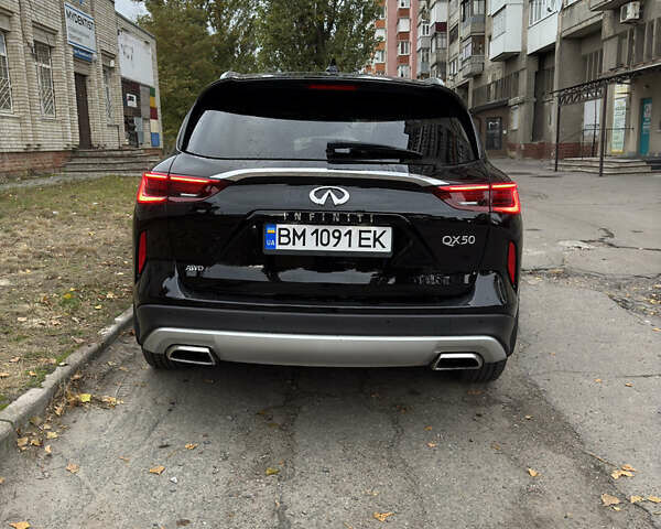 Чорний Інфініті QX50, об'ємом двигуна 2 л та пробігом 112 тис. км за 27000 $, фото 4 на Automoto.ua