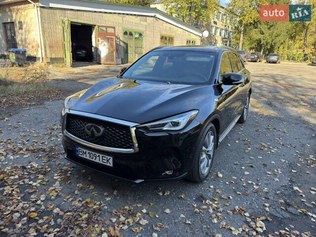 Чорний Інфініті QX50, об'ємом двигуна 2 л та пробігом 112 тис. км за 27000 $, фото 1 на Automoto.ua
