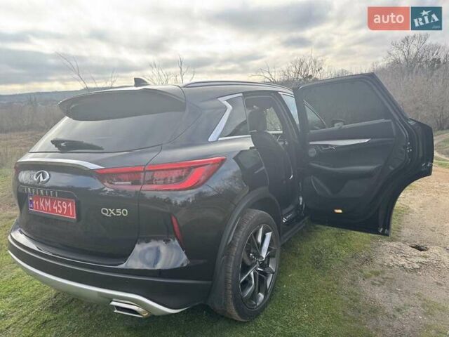 Черный Инфинити QX50, объемом двигателя 2 л и пробегом 60 тыс. км за 24800 $, фото 7 на Automoto.ua