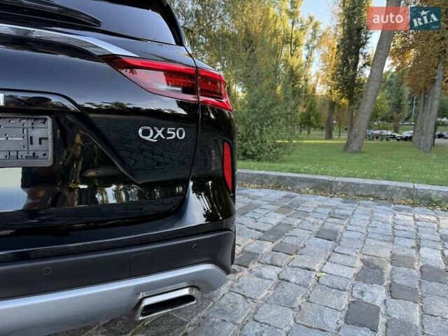 Черный Инфинити QX50, объемом двигателя 2 л и пробегом 84 тыс. км за 23999 $, фото 72 на Automoto.ua