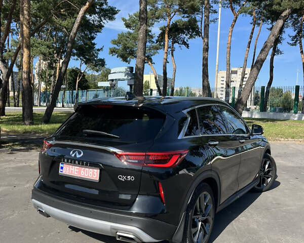 Черный Инфинити QX50, объемом двигателя 0 л и пробегом 51 тыс. км за 25500 $, фото 10 на Automoto.ua