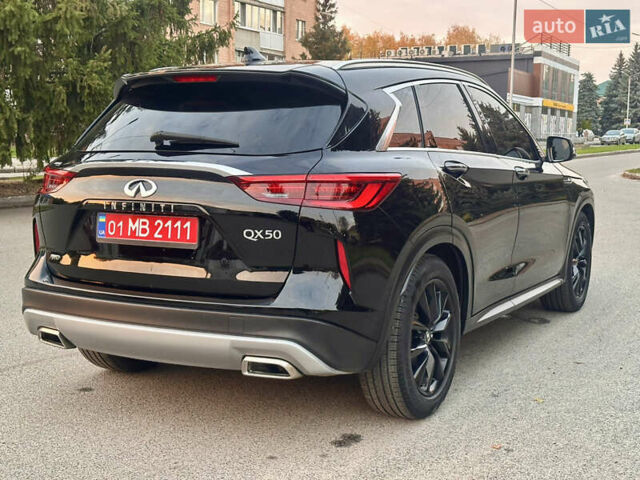 Черный Инфинити QX50, объемом двигателя 1.99 л и пробегом 120 тыс. км за 20350 $, фото 17 на Automoto.ua