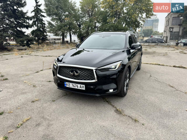 Черный Инфинити QX50, объемом двигателя 2 л и пробегом 129 тыс. км за 24000 $, фото 5 на Automoto.ua