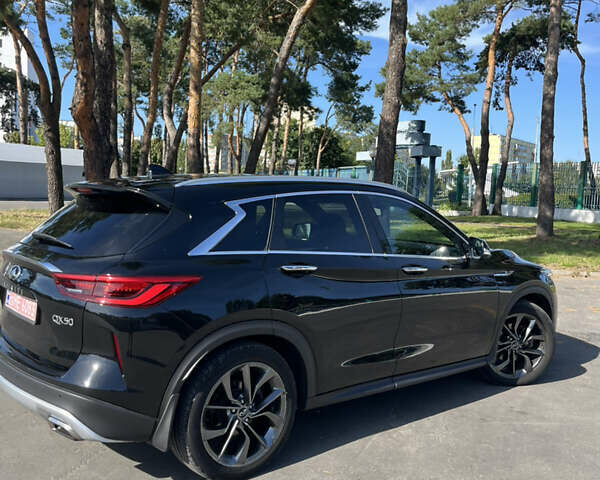 Черный Инфинити QX50, объемом двигателя 0 л и пробегом 51 тыс. км за 25500 $, фото 9 на Automoto.ua