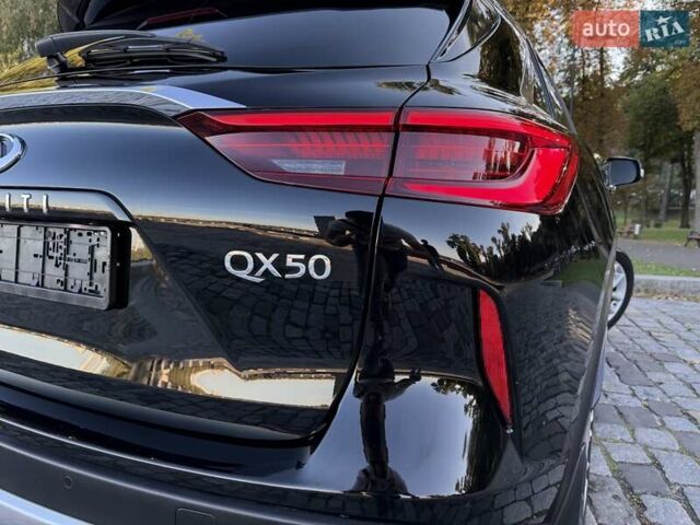 Черный Инфинити QX50, объемом двигателя 2 л и пробегом 84 тыс. км за 23999 $, фото 80 на Automoto.ua