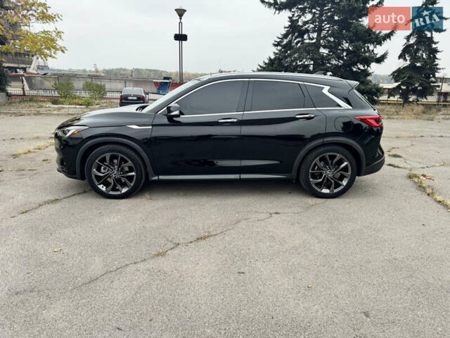 Черный Инфинити QX50, объемом двигателя 2 л и пробегом 129 тыс. км за 24000 $, фото 9 на Automoto.ua