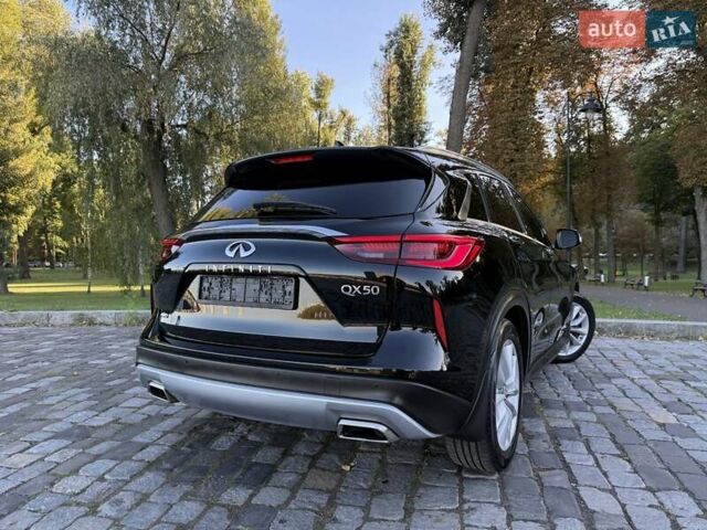 Черный Инфинити QX50, объемом двигателя 2 л и пробегом 84 тыс. км за 23999 $, фото 88 на Automoto.ua