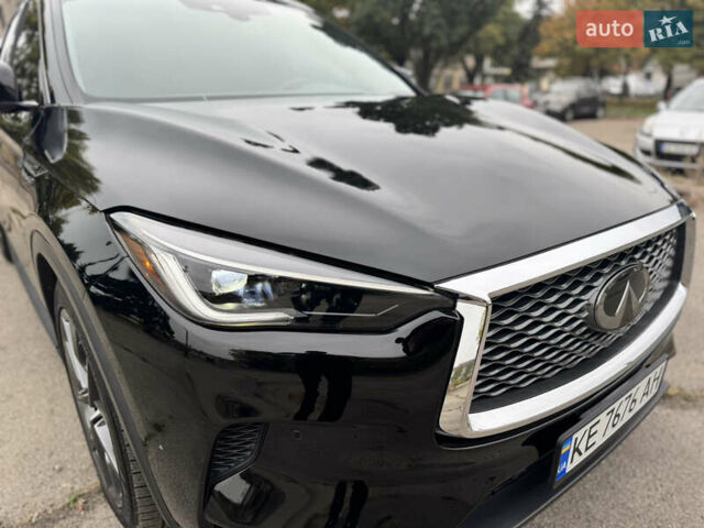 Черный Инфинити QX50, объемом двигателя 2 л и пробегом 129 тыс. км за 24000 $, фото 4 на Automoto.ua